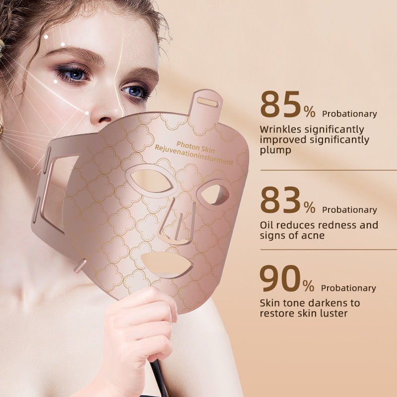 LED Mask Instrument Large Row Of Lights IPL Device Household